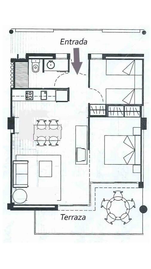 Apartamento Al Canal روساس المظهر الخارجي الصورة